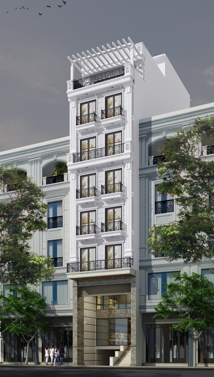 Chi tiết xà và hoa văn ngoài hiên nhà